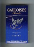 Gauloises Blondes 100s Filtre blue Cigarettes hard box