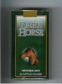 Dark Horse Menthol 100s cigarettes soft box