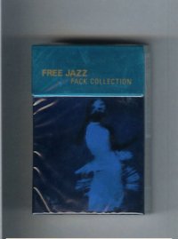Free Jazz Pack Collection design 1999 foto Bob Woltenson Cigarettes hard box