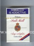 Pall Mall Rothmans Superlights Ultra Mild cigarettes hard box