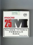 M Mocne 25 cigarettes soft box M Mocne 25 cigarettes soft box