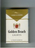 Golden Beach American Blend Lights cigarettes hard box Golden Beach American Blend Lights cigarettes hard box