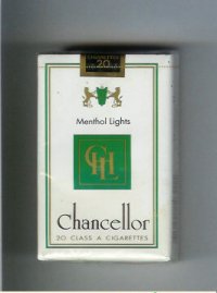 Chancellor Menthol Lights cigarettes