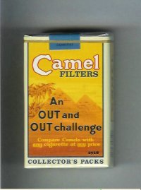 Camel Collectors Packs 1918 Filters cigarettes soft box