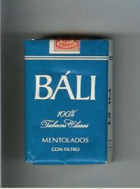 Bali Cigarettes Mentolados Con Filtro