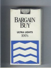 Bargain Buy Ultra Lights 100s cigarettes