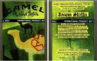 Camel Menthol Lights Smokers Pack Designs Volume 2 cigarettes hard box
