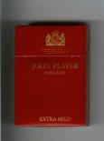 John Player Extra Mild cigarettes hard box