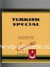 Turkish Special cigarettes wide flat hard box
