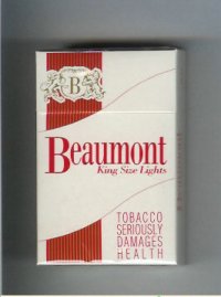 Beaumont cigarettes king size lights