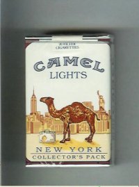 Camel Collectors Pack New York Lights cigarettes soft box