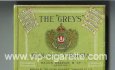 The 'Greys' Silk Cut Virginia cigarettes wide flat hard box
