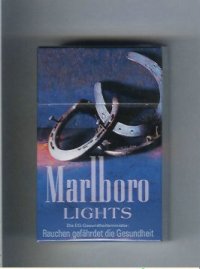 Marlboro Cigarettes Lights hard box