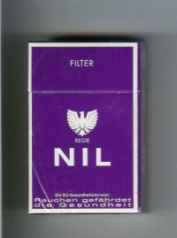 Nil Filter violet cigarettes hard box