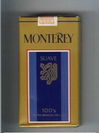 Monterey Suave 100s cigarettes soft box