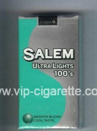 Salem Ultra Lights 100s cigarettes soft box
