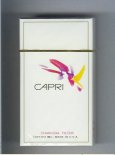 Capri Charcoal Filter 100s cigarettes hard box