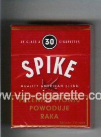 Spike Quality American Blend cigarettes hard box