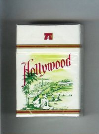 Hollywood cigarettes hard box