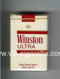 Winston Ultra cigarettes soft box
