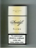 Davidoff Gold Selection No 7 Slims 100s cigarettes hard box
