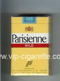 Parisienne Mild yellow cigarettes soft box