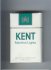 Kent Menthol Lights cigarettes hard box