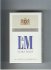 L&M Mellow Distinctively Smooth Ultra Milds cigarettes hard box