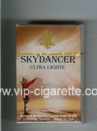 Skydancer Ultra Lights cigarettes hard box
