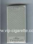 Silva Thins 100s cigarettes soft box