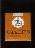 Caballero 25 cigarettes short with small cowboy