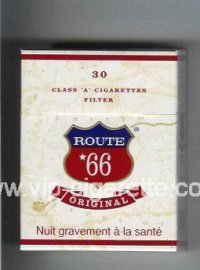 Route 66 United Original 30 cigarettes hard box