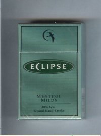 Eclipse Menthol Milds cigarettes hard box