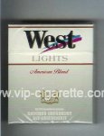 West Lights American Blend 25 cigarettes hard box