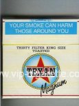Texan Magnum 30 cigarettes hard box Texan Magnum 30 cigarettes hard box