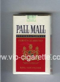Pall Mall International Famous Cigarettes soft box