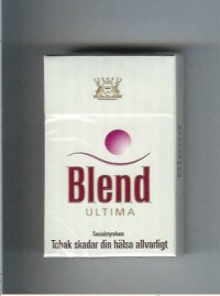 Blend Ultima cigarettes hard box