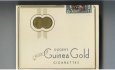 Guinea Gold Golden's Mild cigarettes wide flat hard box