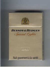 Benson Hedges Special Lights cigarette France