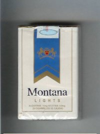 Montana Lights Cigarettes soft box