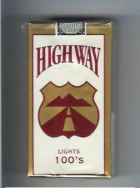 Highway Lights 100s cigarettes soft box