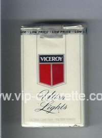 Viceroy Ultra Lights Cigarettes soft box
