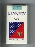 Kennedy 100s American Blend cigarettes soft box Kennedy 100s American Blend cigarettes soft box