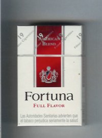 Fortuna American Blend Full Flavor cigarettes hard box