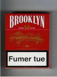 Brooklyn red 25 cigarettes American Blend