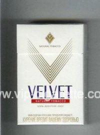 Velvet Natural Tobacco Cigarettes hard box Velvet Natural Tobacco Cigarettes hard box