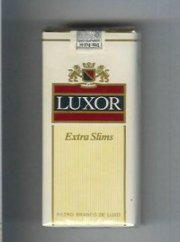 Luxor Extra Slims 100s Cigarettes soft box