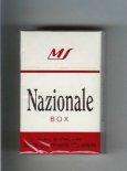 Nazionale cigarettes hard box