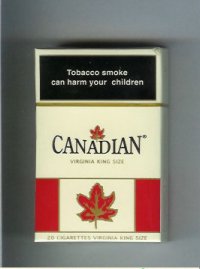 Canadian Virginia cigarettes king size