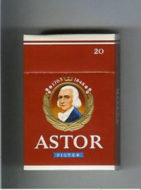 Astor Filter cigarettes 1763 - 1848